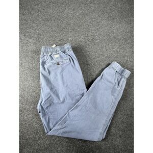 Marine Layer Pants Womens M Elastic Waist Cargo Jogger Coastal Beach
